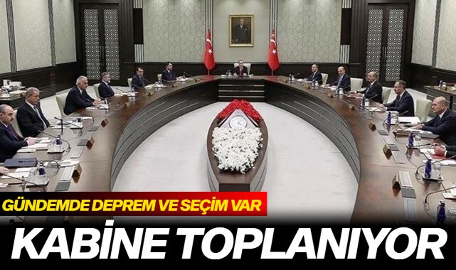 Cumhurbaşkanlığı kabinesi toplanıyor