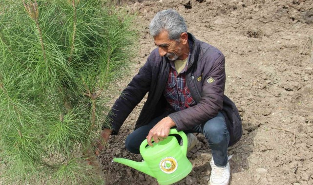 Deprem şehitlerinin hatıraları Manisa'daki ormanda yaşatılacak