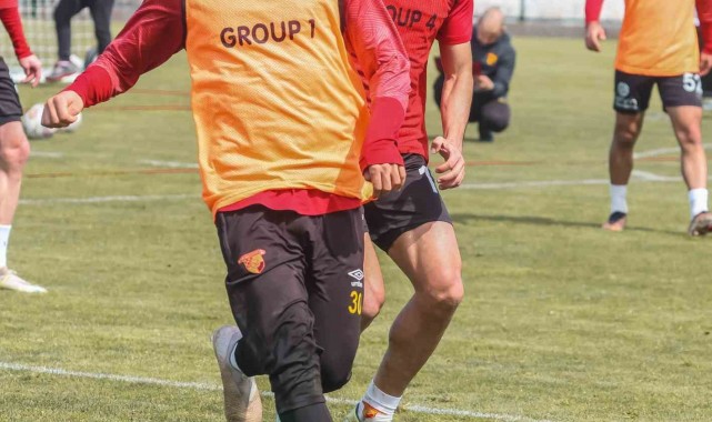 Göztepe, Tuzlaspor maçının hazırlıklarına devam etti