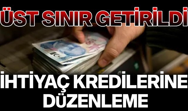İhtiyaç kredisi faizine de 'sınır' geldi