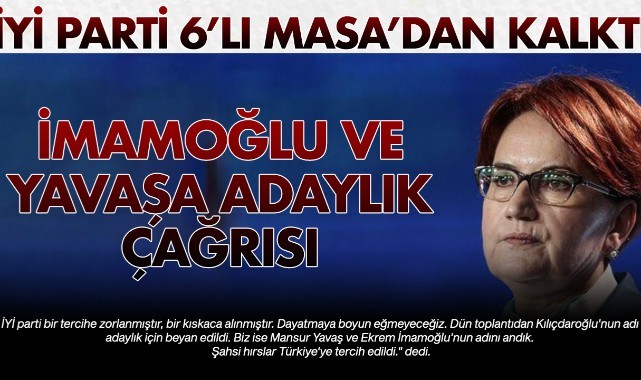 İYİ Parti kıskaca alınmıştır, buna boyun eğmeyiz