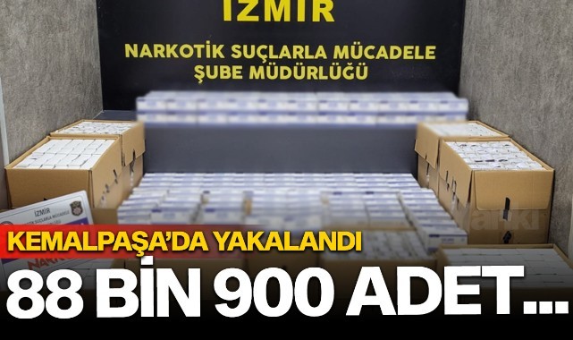 Kemalpaşa'da ele geçirildi!