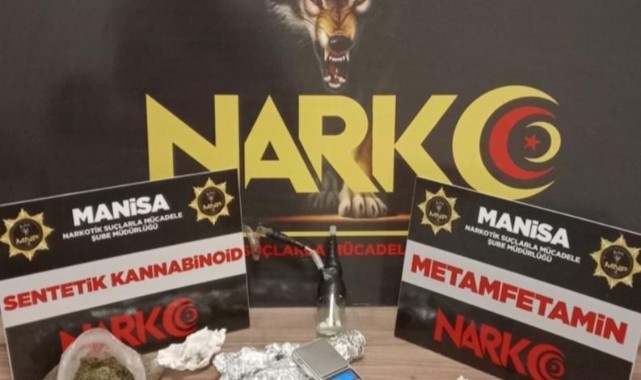 Manisa'da uyuşturucu operasyonu: 3 Tutuklama