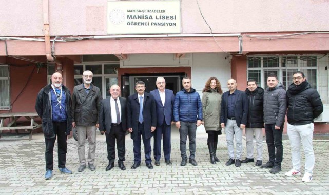 Manisa Lisesi'nden Başkan Çelik'e teşekkür