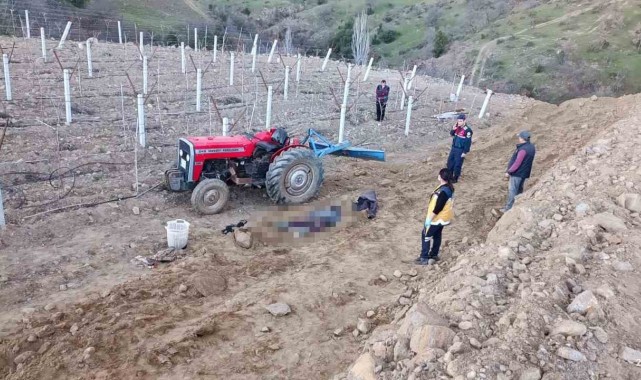 Manisa'da traktör kazası: 1 ölü