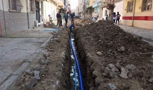 Tunca Sokak'ta İçme Suyu Hattı Yenilendi
