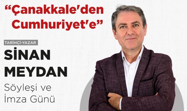 Turgutlu Belediyesi Araştırmacı Yazar Sinan Meydan'ı Konuk Ediyor