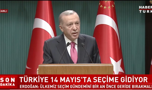 Türkiye 14 Mayıs'ta seçime gidiyor