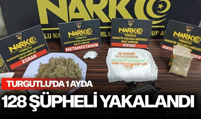 128 şüpheli yakalandı!