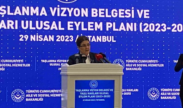 Aile ve Sosyal Hizmetler Bakanı Derya Yanık: "7 yılda toplam 39 milyon TL kaynakla 128 bin 148 yaşlıya ulaşıldı"