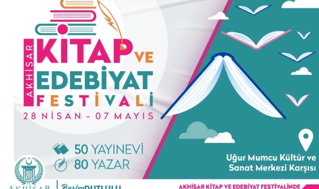 Akhisar Belediyesi Kitap ve Edebiyat Festivali başlıyor