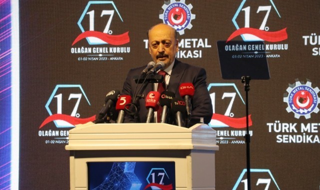  Bakan Bilgin: “Sermayenin emek düşmanlığı yapmasına izin vermeyiz”