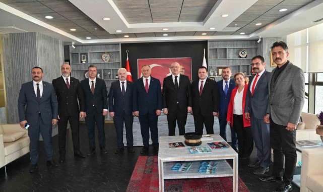 Başkan Ergün, MHP Manisa Milletvekili Adaylarını ağırladı