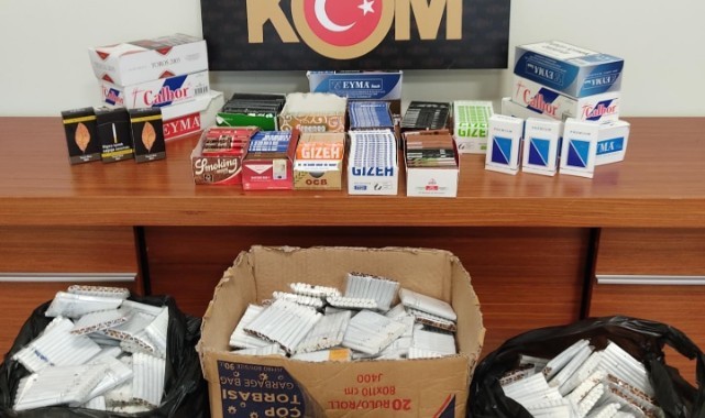 221 bin makaron ele geçirildi