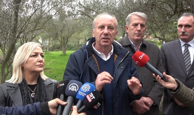  Cumhurbaşkanı Adayı İnce: “Bu ülkede adaleti tesis edeceğiz, ahlakı, aklı egemen kılacağız" 