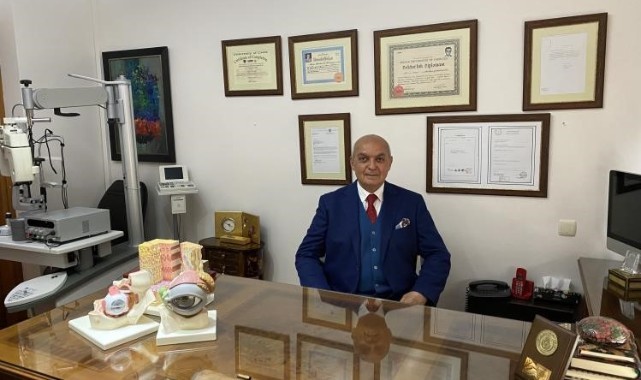 Doç. Dr. Durlu: "Göz sağlığı açısından düzenli hekim kontrolü çok önemli"