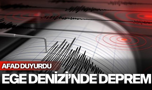 Ege Denizi'nde deprem