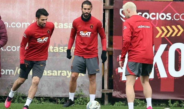 Galatasaray, Kayserispor maçı hazırlıklarını sürdürdü