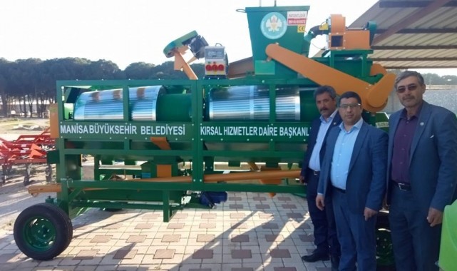 Manisa Büyükşehir Belediyesinin tarıma desteği devam ediyor