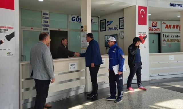 Manisa otogarında bayram hazırlığı