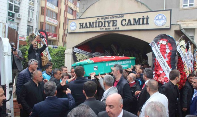 MHP Salihli İlçe Başkanı Akın toprağa verildi