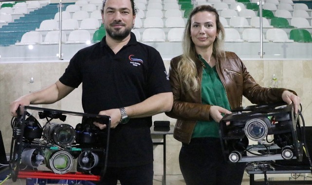 Öğretmen çift, TEKNOFEST 2023'te birbirlerine rakip oldu