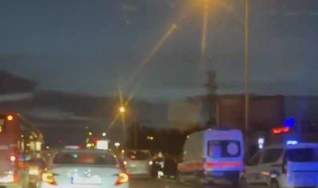 Otomobil ile çarpışan motosiklet sürücüsü hayatını kaybetti