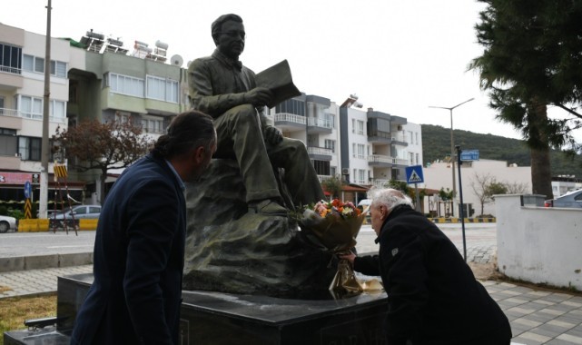 Sabahattin Ali, ölümünün 75'inci yıl dönümünde Kuşadası'nda anıldı