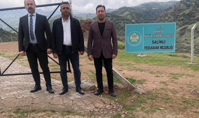 Salihli Mezarlıklarında Çalışmalar Sürüyor