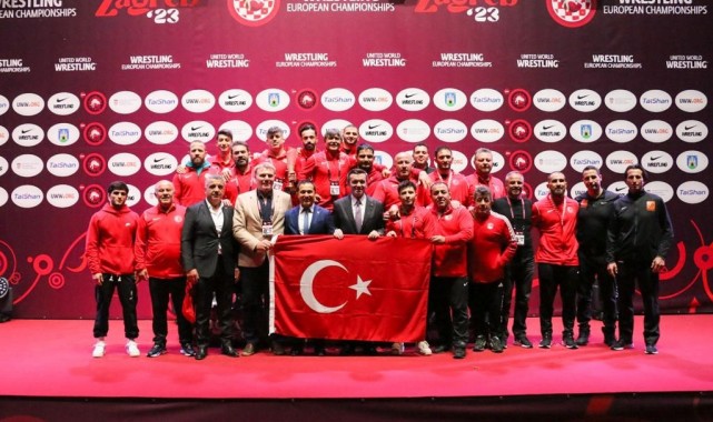 Serbest Güreş Milli Takımı, Avrupa üçüncüsü oldu