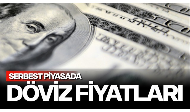 Serbest piyasada döviz fiyatları