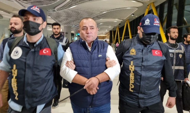 Tosuncuk” lakaplı Mehmet Aydın’ın sağ kolu Osman Naim Kaya Türkiye’ye getirildi