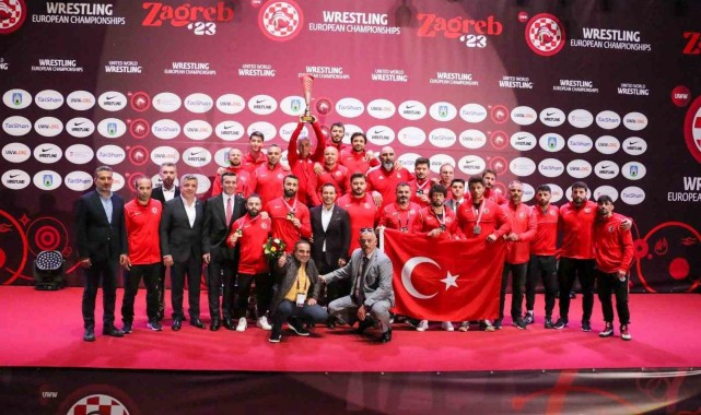 Türkiye Güreş Milli Takımı, Avrupa şampiyonasına damga vurdu