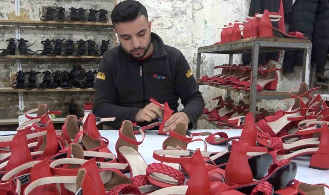 Türkiye'de ikinci sırada, günde 30 bin çift ayakkabı üretiliyor