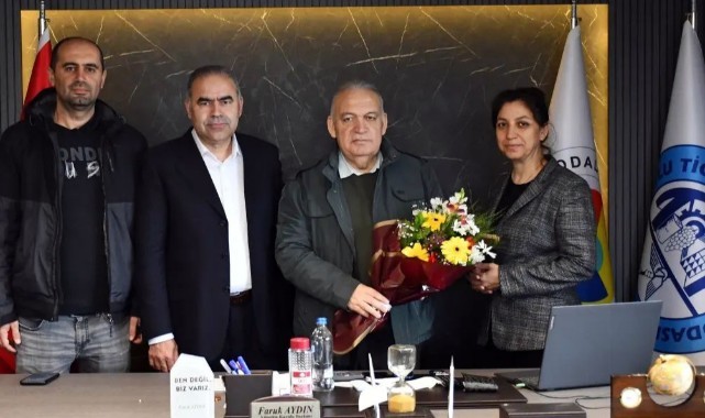 TUTSO Başkanı Aydın emniyet mensuplarını ağırladı