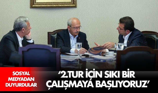 2.Tur için sıkı bir çalışmaya başlıyoruz