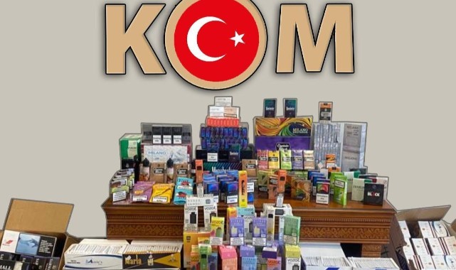 31 bin gümrük kaçağı makaron ele geçirildi