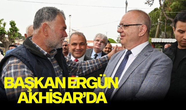 Başkan Ergün ve MHP Heyeti Akhisar’da