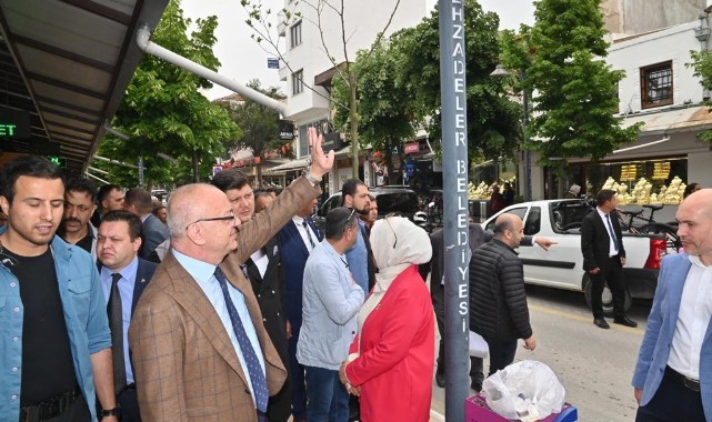 Başkan Ergün ve MHP Heyeti Şehzadeler’de Esnaf ve Vatandaşlarla Buluştu