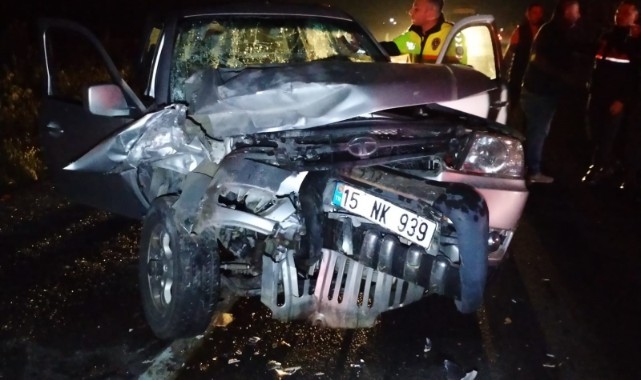 Buharkent’te 4 aracın karıştığı feci kaza: 2 ölü, 1 yaralı   