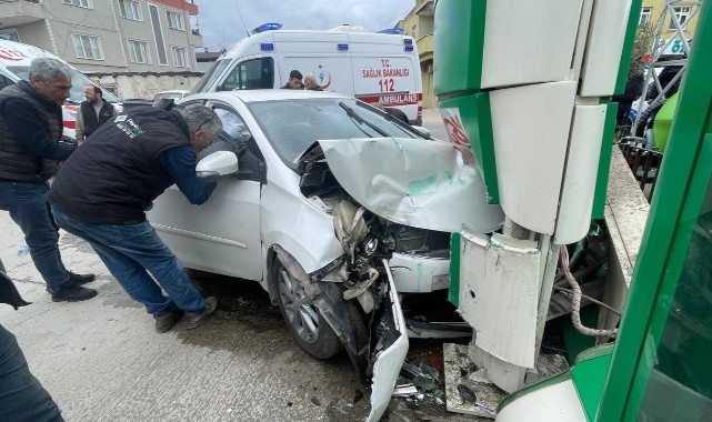 Bursa'da facia teğet geçti: 5 yaralı  