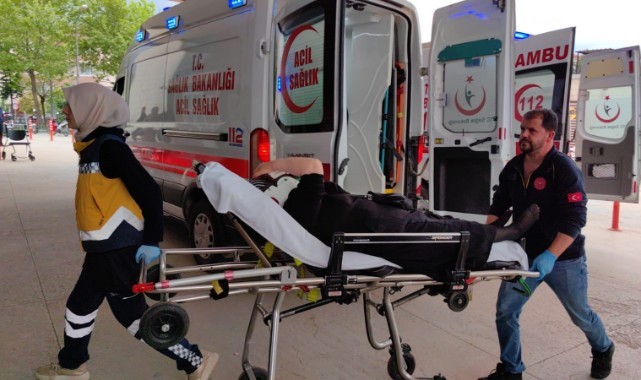 Bursa iki otomobil çarpıştı: 5 yaralı  