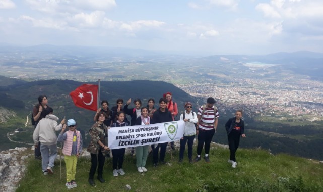 Büyükşehir’in dağcıları Soma Darkale’de