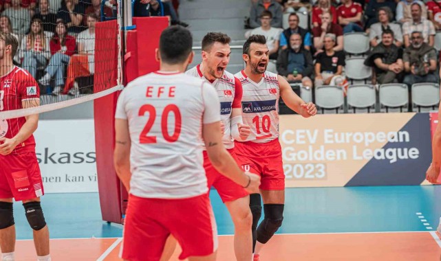 CEV Avrupa Altın Ligi: Danimarka: 0 - Türkiye: 3