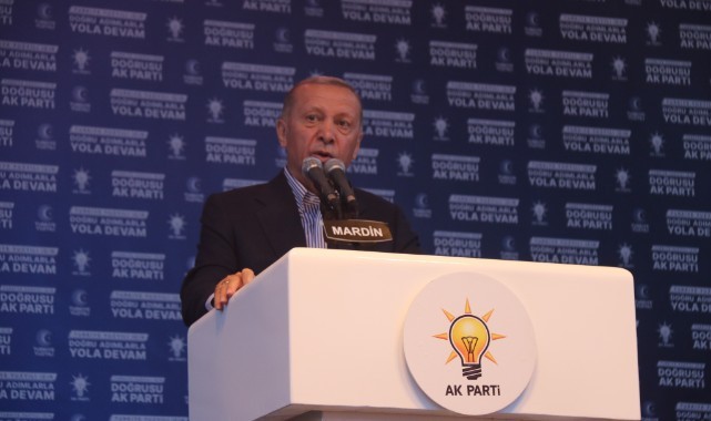  Cumhurbaşkanı Erdoğan, Mardin’de terör örgütlerine meydan okudu  
