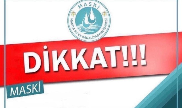 DİKKAT! PLANLI SU KESİNTİSİ!