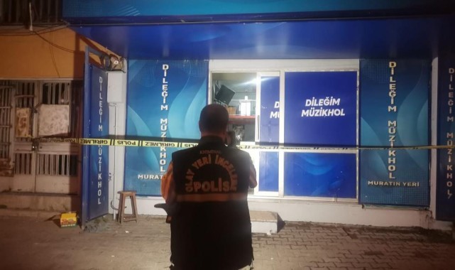 Eğlence mekanında silahlı kavga: 1 ölü