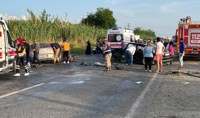 Hatay'da trafik kazası: 2 ölü, 4 yaralı