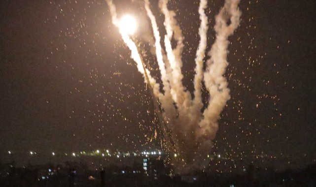 İsrail Savunma Kuvvetleri: “Gazze Şeridi’nden 507 roket fırlatıldı”  