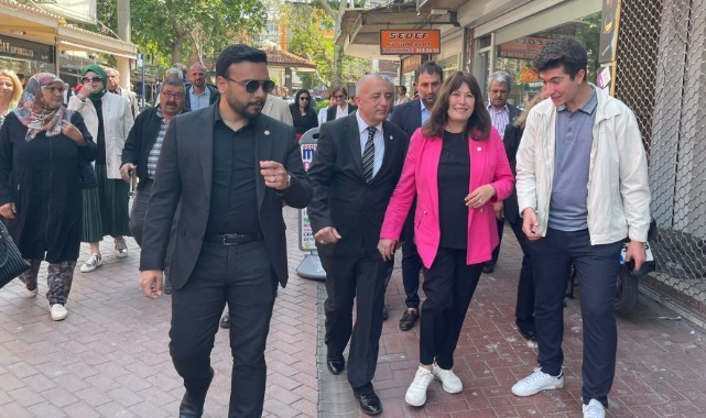 İYİ Parti'li Şenol Suat'tan Turgutlu'da esnaf ziyareti